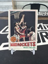 1977-78 Topps #124 Moses Malone - Houston Rockets Basketball Card