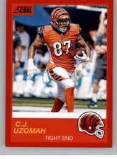 2019 Score Red NFL Football Parallel Cards Pick From List 1-220