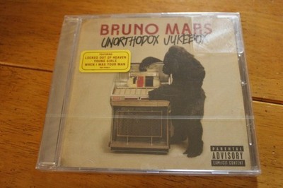 Bruno Mars CD Unorthodox Jukebox 2012 Pop Rock Locked Out Of Heaven NEW Sealed