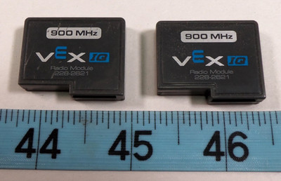 Lot of 2 Vex Robotics IQ 900 MHz Radio Modules 228-2621 for Robot Building