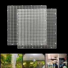 Adjustable Aquarium Fish Tank Divider Filter Bottom Plastic Grid Fish Tank Is...