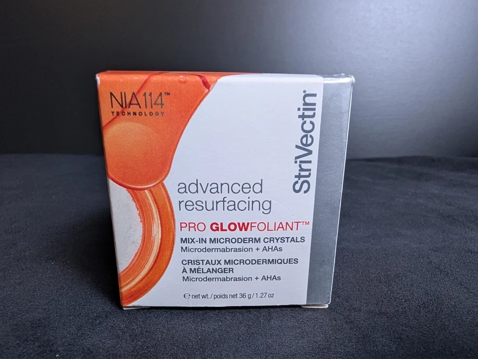 NIB StriVectin Advanced Resurfacing Pro Glowfoliant Microdermabrasion 1.27 oz - Image 2 of 2