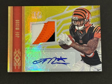 JOE MIXON 2017 PANINI PHOENIX RPA 3 COLOR PATCH AUTO GOLD # 2/25