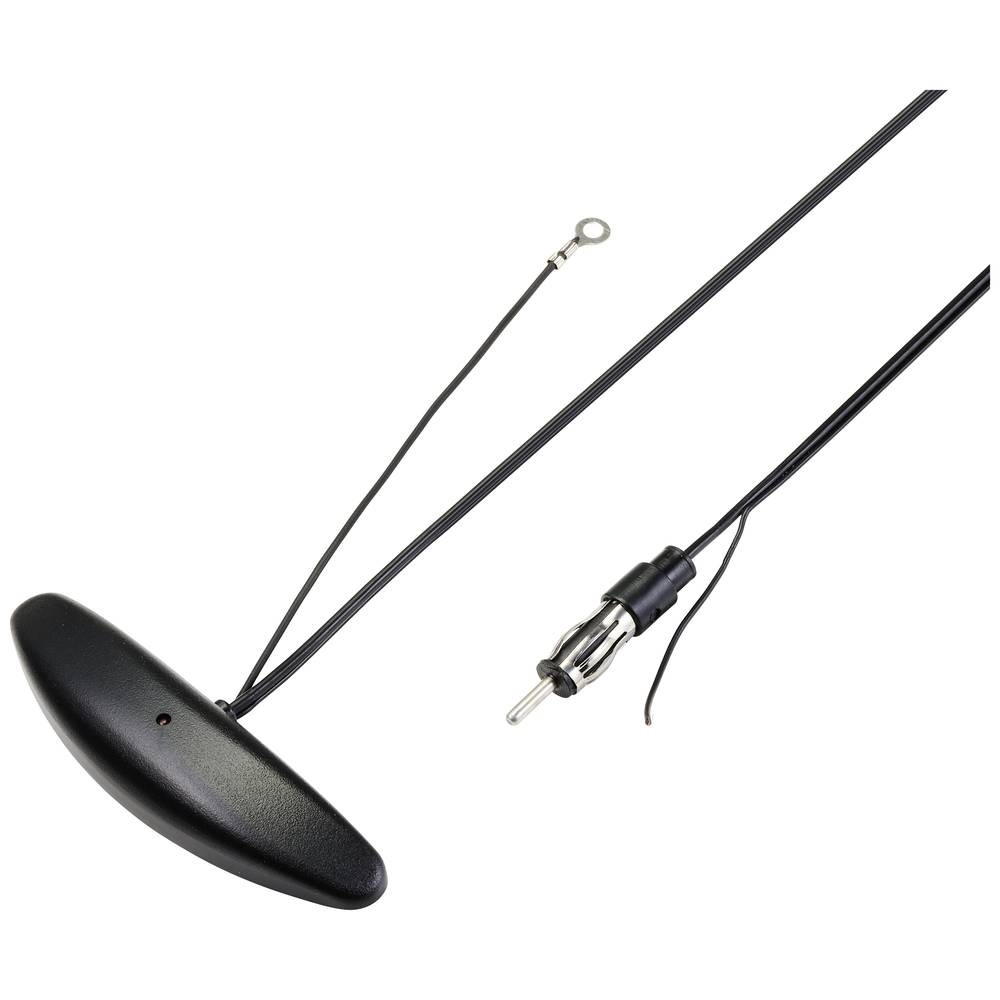 Antenne de vitre pour autoradio Renkforce avec amplificateur de signal 12V