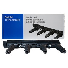DELPHI Zündspule GN10401-12B1 passend für Opel Astra Meriva Corsa Zafira 1.2 1.4