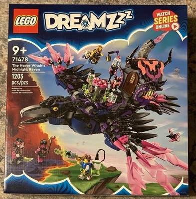 LEGO DREAMZzz The Never Witch's Midnight Raven 71478 with 3 Building Options