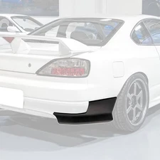 Fits 99-02 Nissan Silvia S15 Spec-R Style Rear Bumper Lip Aprons (ABS)