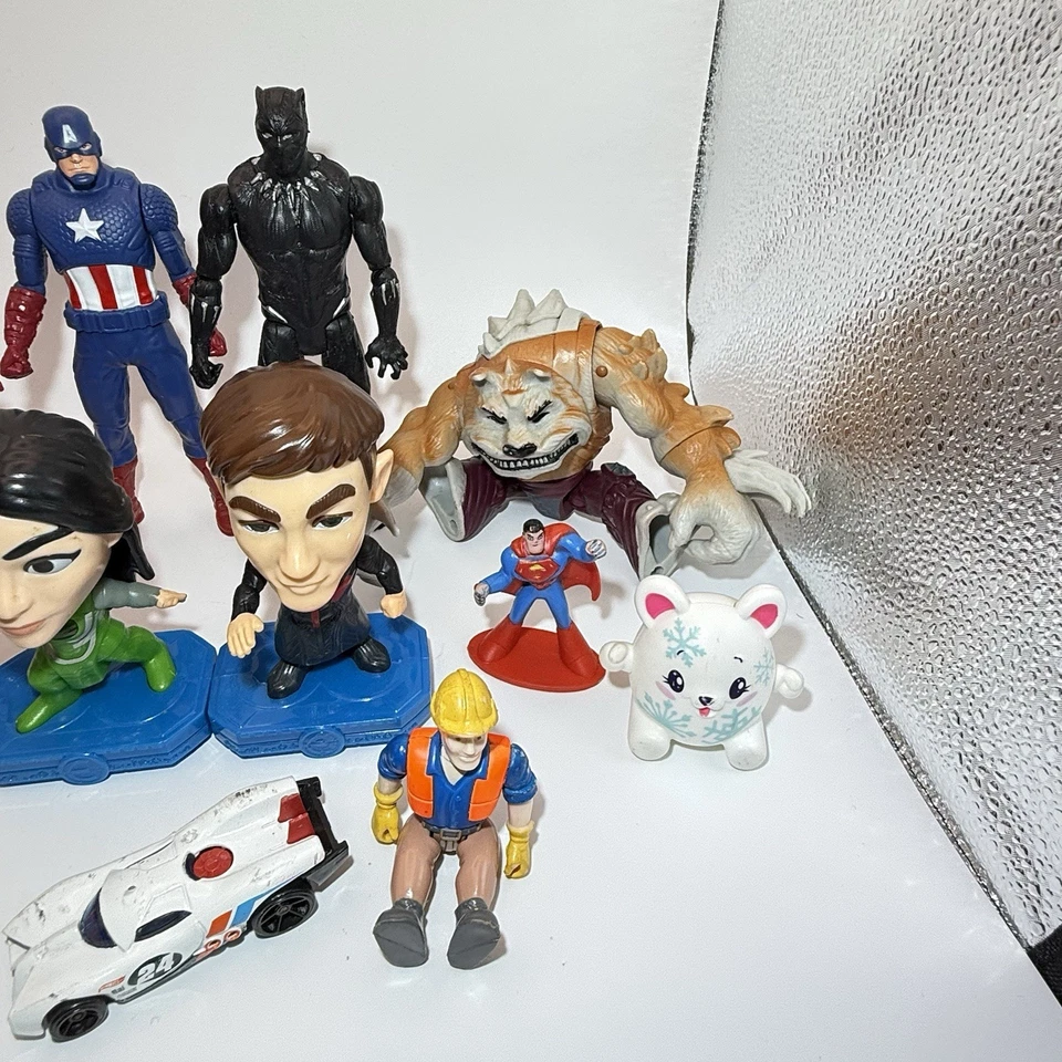 Lote Mixto Juguete Marvel DC Imaginext Coche Disney Infinity Superhéroe Paquete 17 piezas Foto 4 de 4