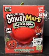 Crazy Fun SmushMart Scented Red Apple Squishy Squeeze Toy Ages 6