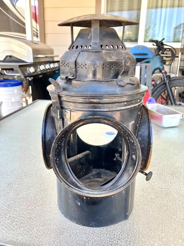Adlake Great Northern Main Line Switch Lamp Body GN RY No. 4 1/2