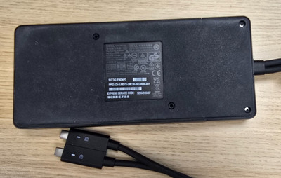 Dell WD19DCS Performance Dockingstation - Schwarz mit Netzteil