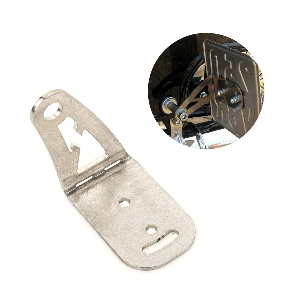 Soporte Lateral De Placa De Matrícula Para KYMCO MOPED - Imagen 3 de 4