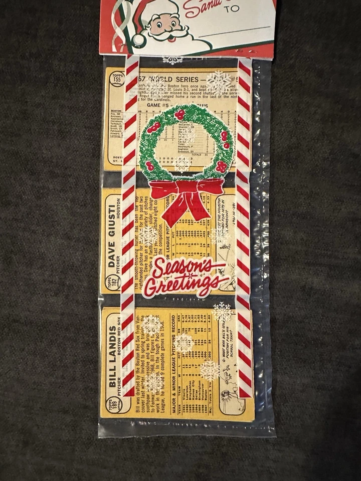 1968 Topps Navidad Baseball Rack Pack Harmon Killebrew Roy Face Bob Allen Foto 2 de 2