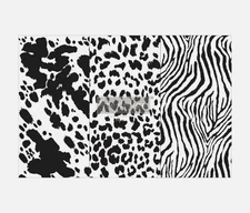 Prima Marketing Re-Design Decor Transfers 6"X12" 3/Sheets-Animal Patterns