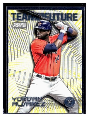 2022 Topps Stadium Club Team of the Future Yordan Alvarez #TOF-12 Houston RC SP