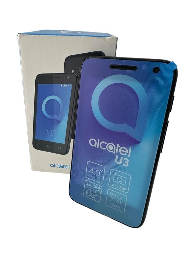 Alcatel U3 4034X Black 4GB 4.0" Unlocked 2G/WiFi Android New*  UK Warranty - Image 3 of 4