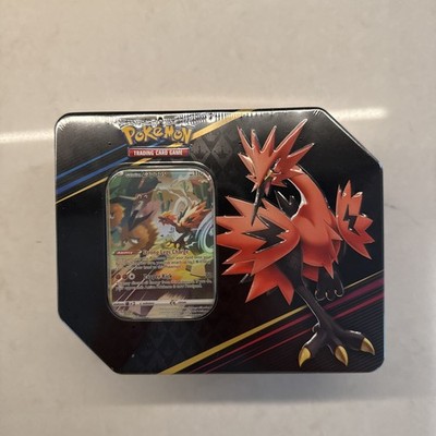 POKEMON TCG CROWN ZENITH TIN [GALARIAN ZAPDOS] FACTORY SEALED