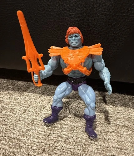 Vtg FAKER Motu Masters Of The Universe He-Man Action Figure complete