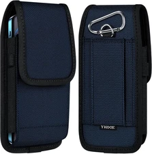 Cell Phone Pouch Nylon Belt Holster Case Compatible with Galaxy S25/S24/S23/S22