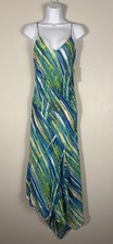 NWT Alberto Makali Dress Womens 6 Maxi 90's Y2K Whimsigoth Quiet Luxury Vintage