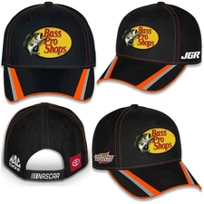 Chase Briscoe 2025 Checkered Flag Sports #19 Bass Pro Shops Uniform Hat