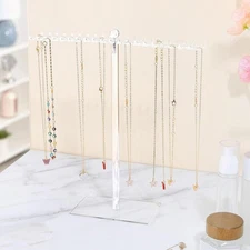 Necklace Organizer Acrylic Jewelry Display Stand for Tabletop Shows Showcase