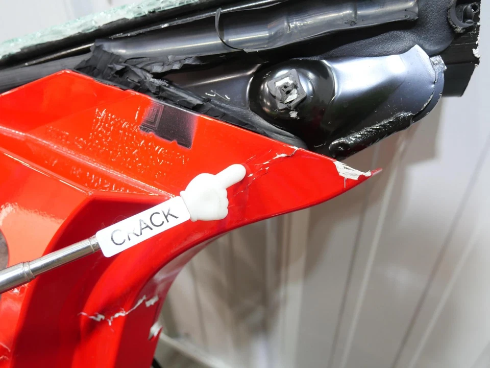 Used Driver Left Side Rocker Aperture Panel 2014-2019 Chevy Corvette Z06 C7 OEM - Image 3 of 4