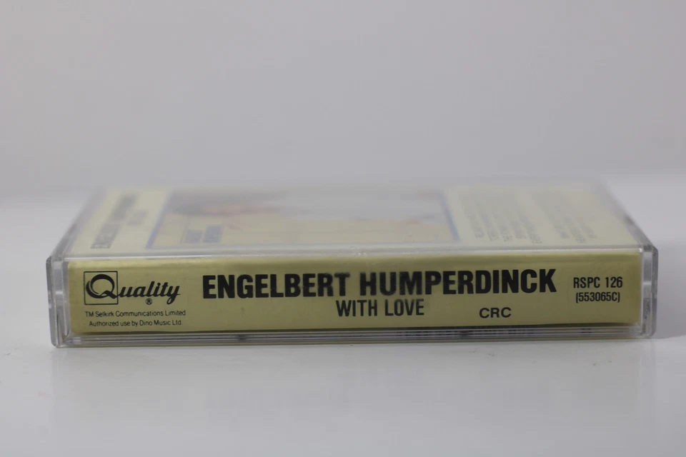 Engelbert Humperdinck with love 1986 Cassette tape - Image 3 of 4