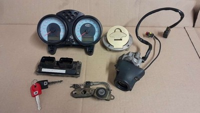 Ducati Monster S2r 800 ECU Steuergerät Armaturenbrett Schlosssatz