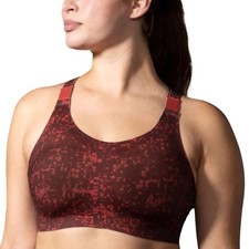 Brooks Dare Racerback Run Bra 2.0 Glitch Print/copper