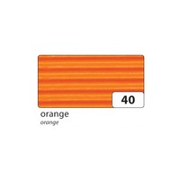 folia E-Wellpappe, 50 X 70 Cm, Orange (10 Bogen)