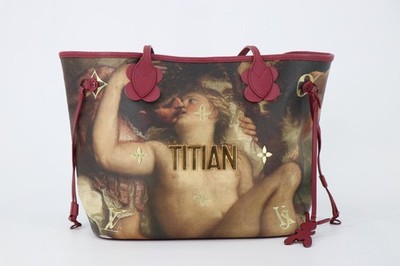 LOUIS VUITTON  Titian Neverfull MM, Masters Collection by Jeff Koons 2017