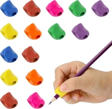 Pencil Grips for Kids Handwriting,Pencil Grips Pencil Grippers 15PCS Pencil Grip