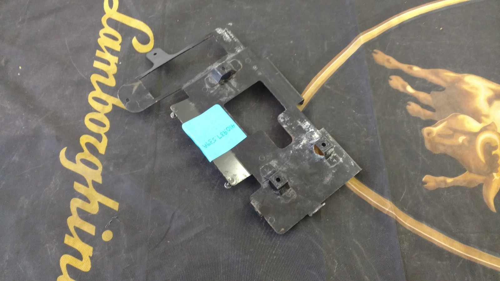 LAMBORGHINI MURCIELAGO LP640 INTERIOR ECU FUSE BOX MOUNTING BRACKET 410937539A 