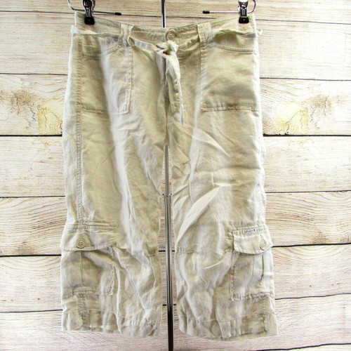 Lucky Brand White Capris size 2/26 
