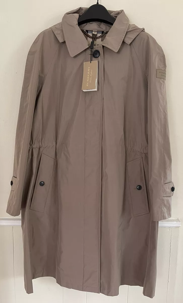 NWT BURBERRY Womens Tringford Trench Jacket coat US 10 Medium