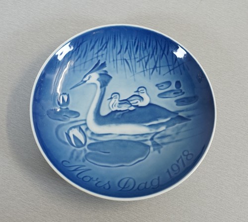 10 x B & G Bing Gröndahl Jahresteller 1970 - 1979 Wandteller Set Mother's Day - Bild 5 von 8