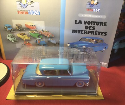 Voiture Des Interprètes - Les Voitures De Tintin - Hachette échelle 1/24 (occasion)