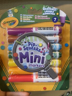 Crayola Supertips, Marker, Buntstifte, Drehstifte, Bleistifte, Farbe, Kreide und mehr!