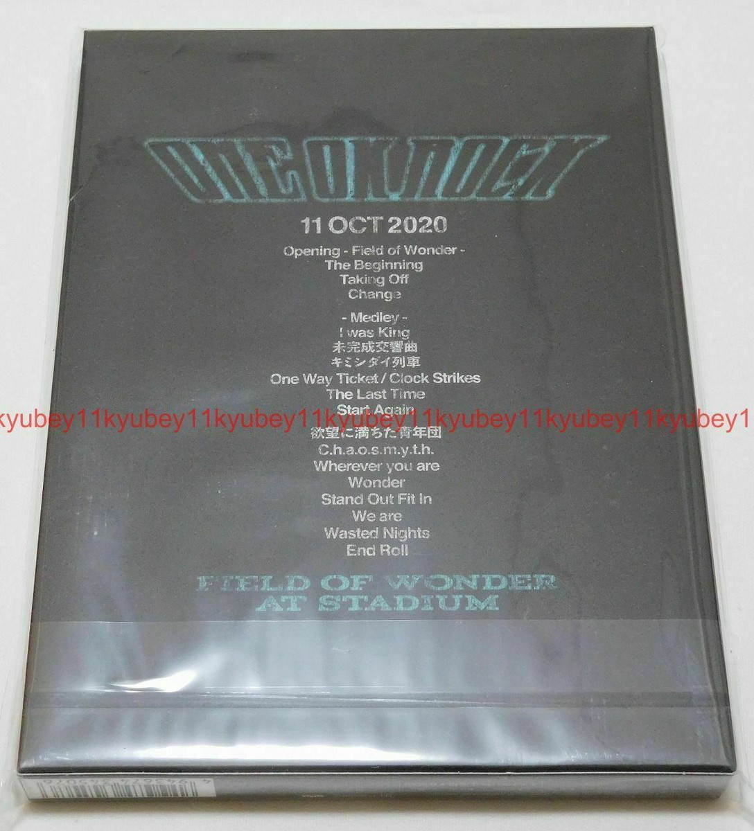 ONE OK ROCK 2020 Field of Wonder at Stadium Blu-ray Book Case