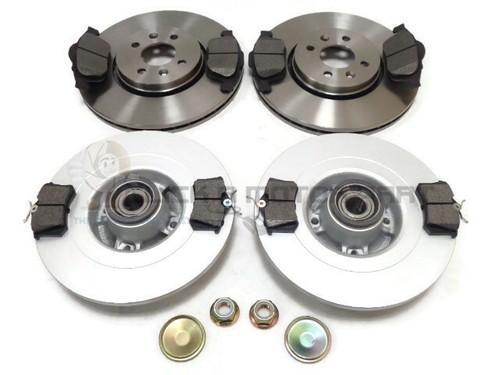 RENAULT GRAND SCENIC 1.5 1.9 DCi FRONT & REAR BRAKE DISCS & PADS WHEEL