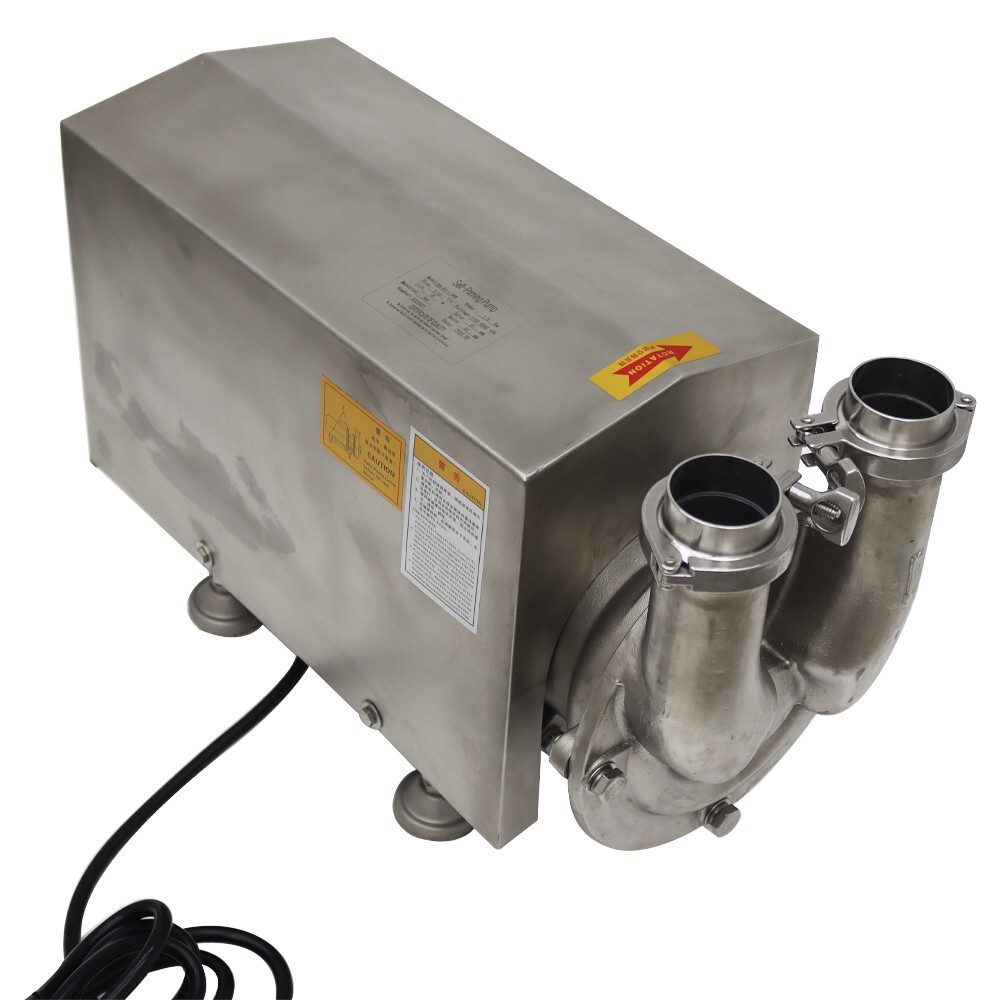 110V 2hp Food Industry Self-priming Pump Transport Pump 2