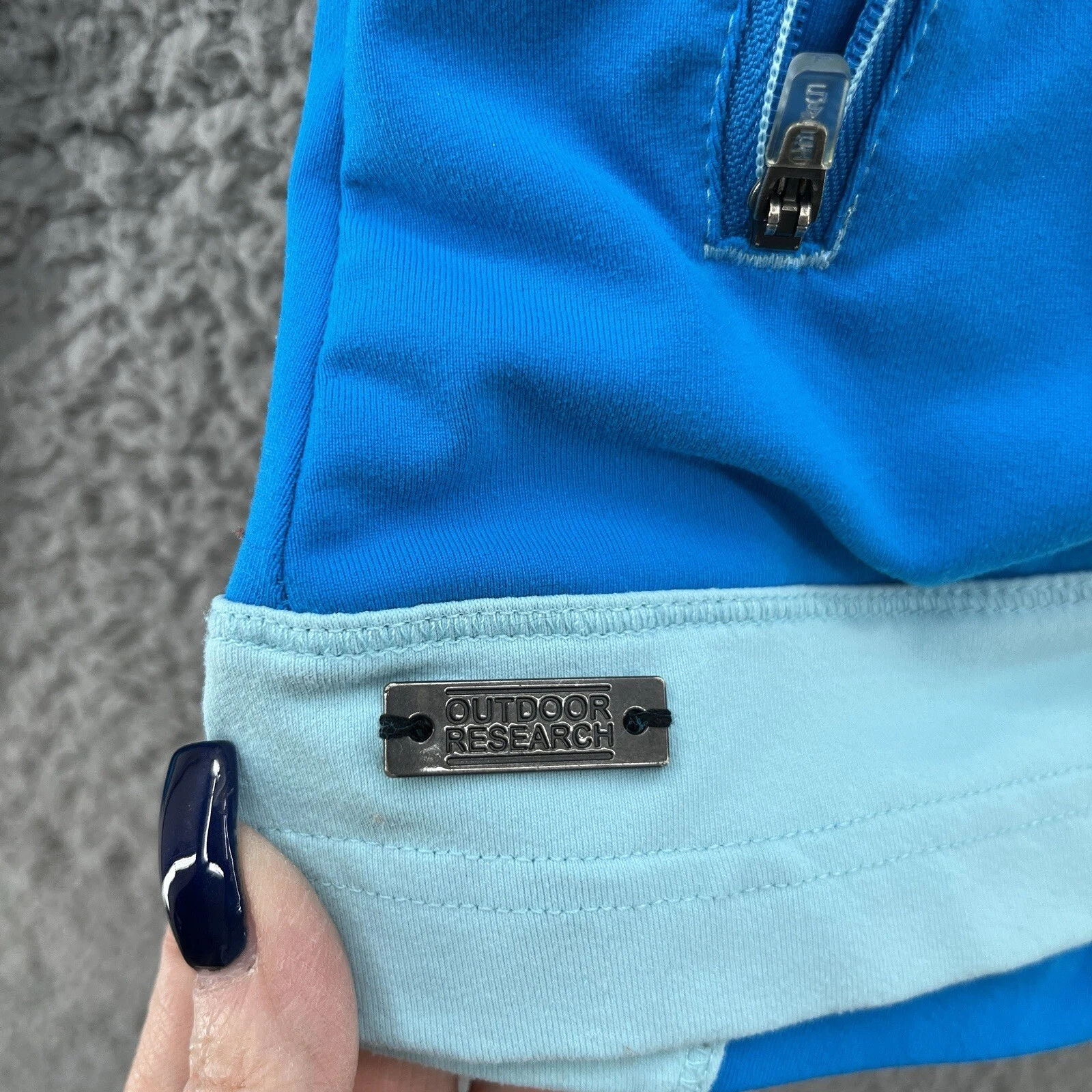 outdoor-research full zip performance running hiking jacket