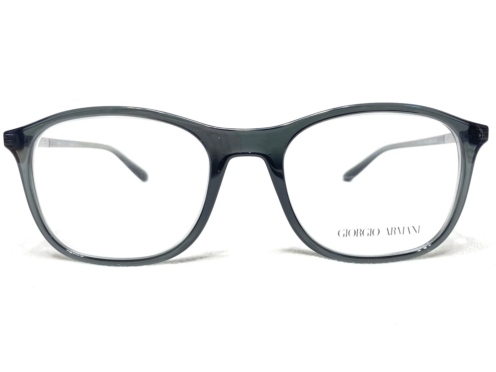 NEW Giorgio Armani AR7105 5485 Mens Grey Round Designer Eyeglasses Frames 50/18