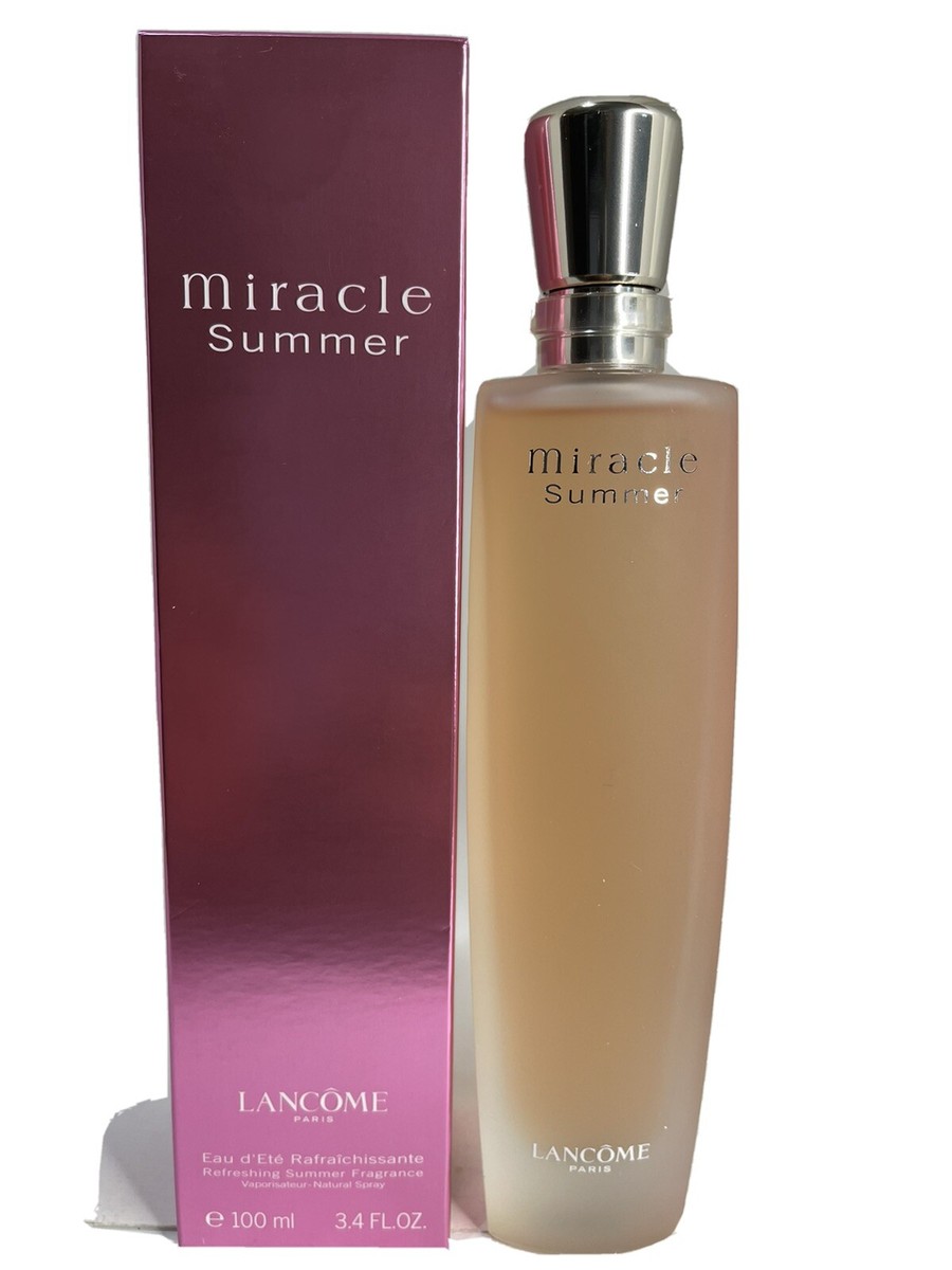 Miracle Summer by Lancome Refreshing Summer Fragrance 3.4 Oz spray