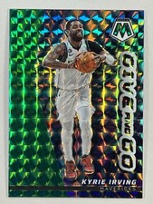 Kyrie Irving 2022-23 Panini Mosaic - Give and Go Mosaic Green #12