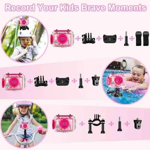 Creative Kids Waterproof Camera - 20 Funny Frames & Filters for Awesome Selfies - Picture 6 of 9