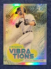 2022 BOWMAN CHROME  BASEBALL SPENCER TORKELSON VIRTUOSIC VIBRATIONS  #VV-2