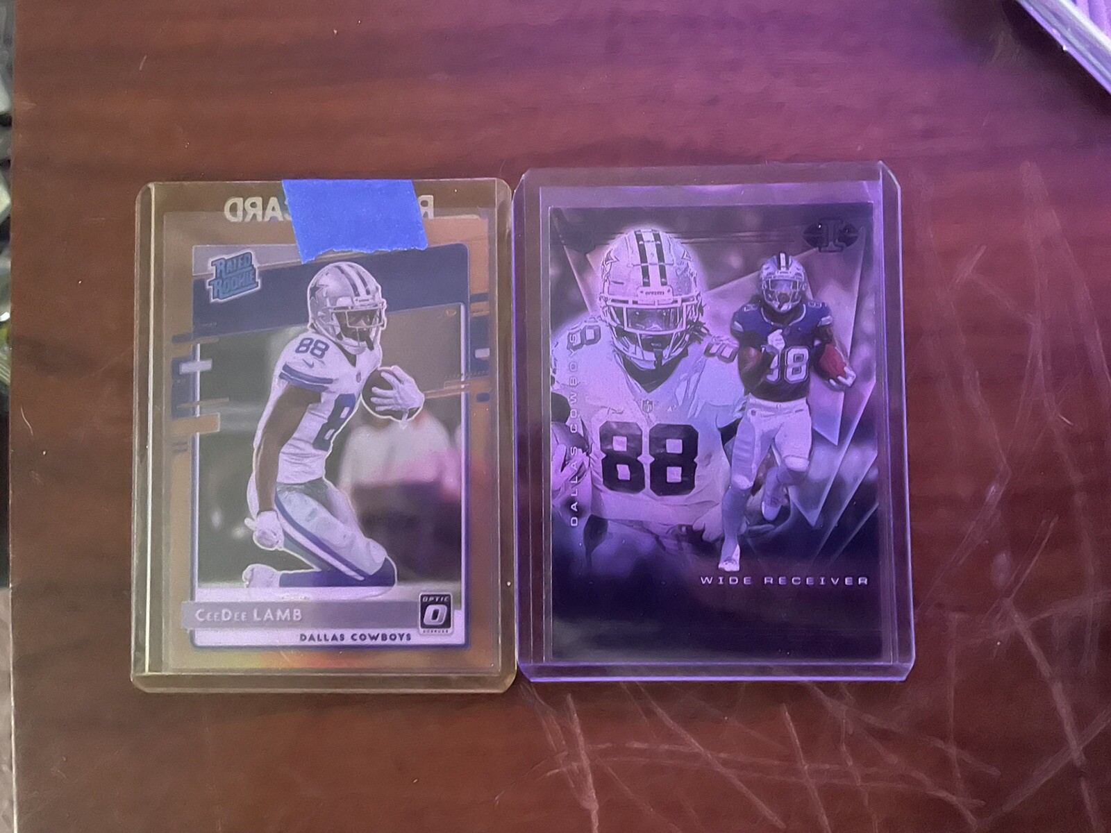 2020 Donruss Optic CeeDee Lamb Bronze RC + Illusions /888