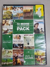 10 Movie Adventure Pack DVD, 2011, 2-Disc Set New